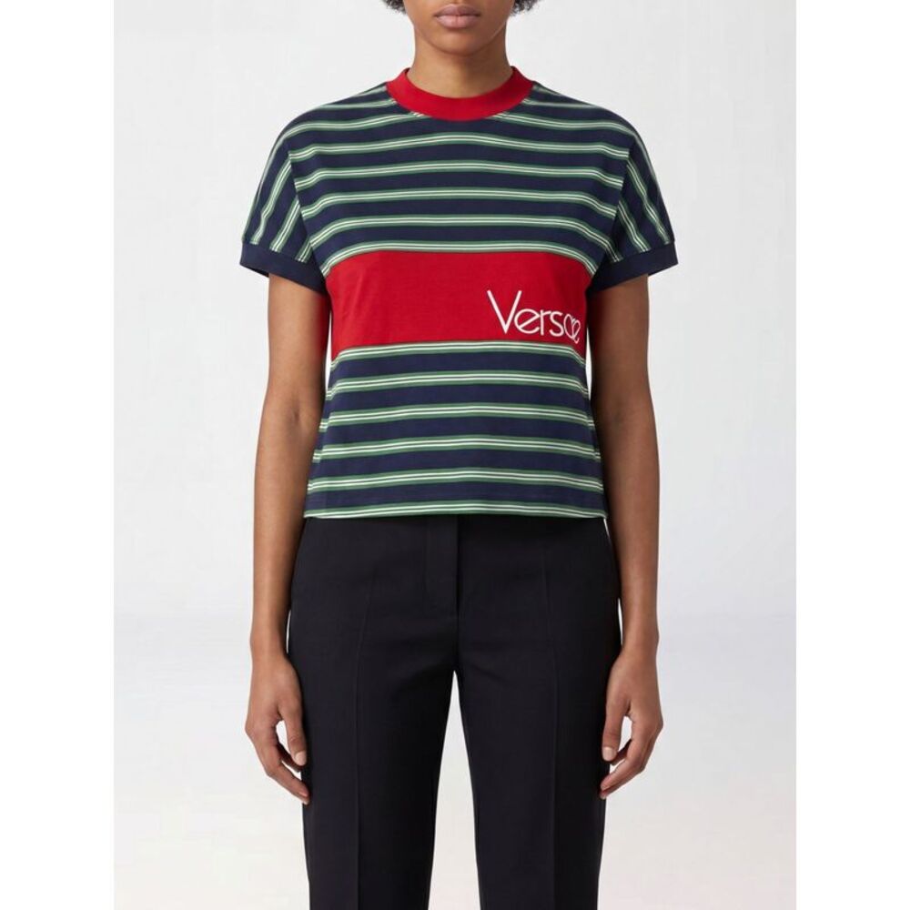 Versace T-Shirt Woman Green